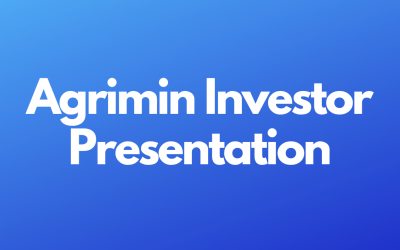 Investor Presentation Video Update – May 2020